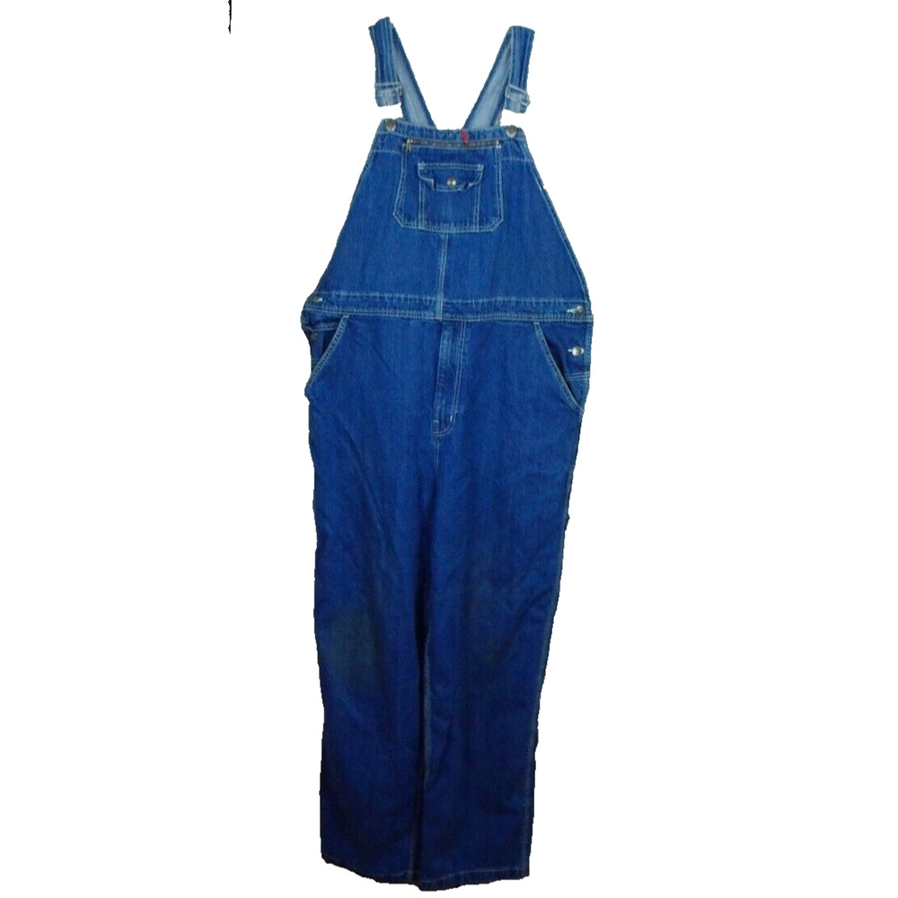 Craftsman Men's Blue‎ Denim Bib Overalls Size 40x 32 Work